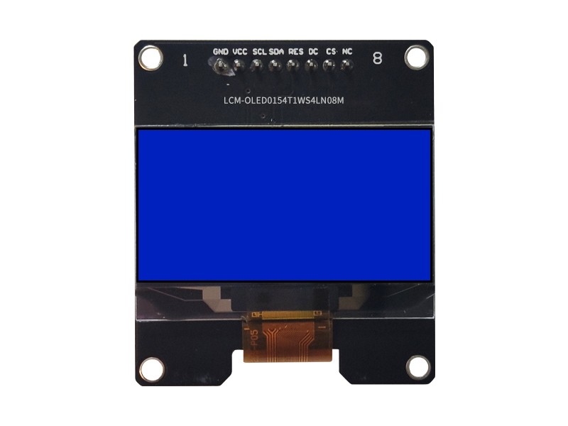 1.54寸（横屏）-8P-OLED液晶屏